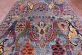 Persian Fine Serapi Handmade Wool Rug - 7' 11" X 9' 8" - Golden Nile