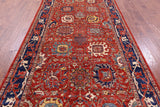 Persian Fine Serapi Handmade Wool Rug - 5' 10" X 11' 8" - Golden Nile