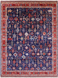 Persian Fine Serapi Handmade Wool Rug - 8' 8" X 11' 11" - Golden Nile