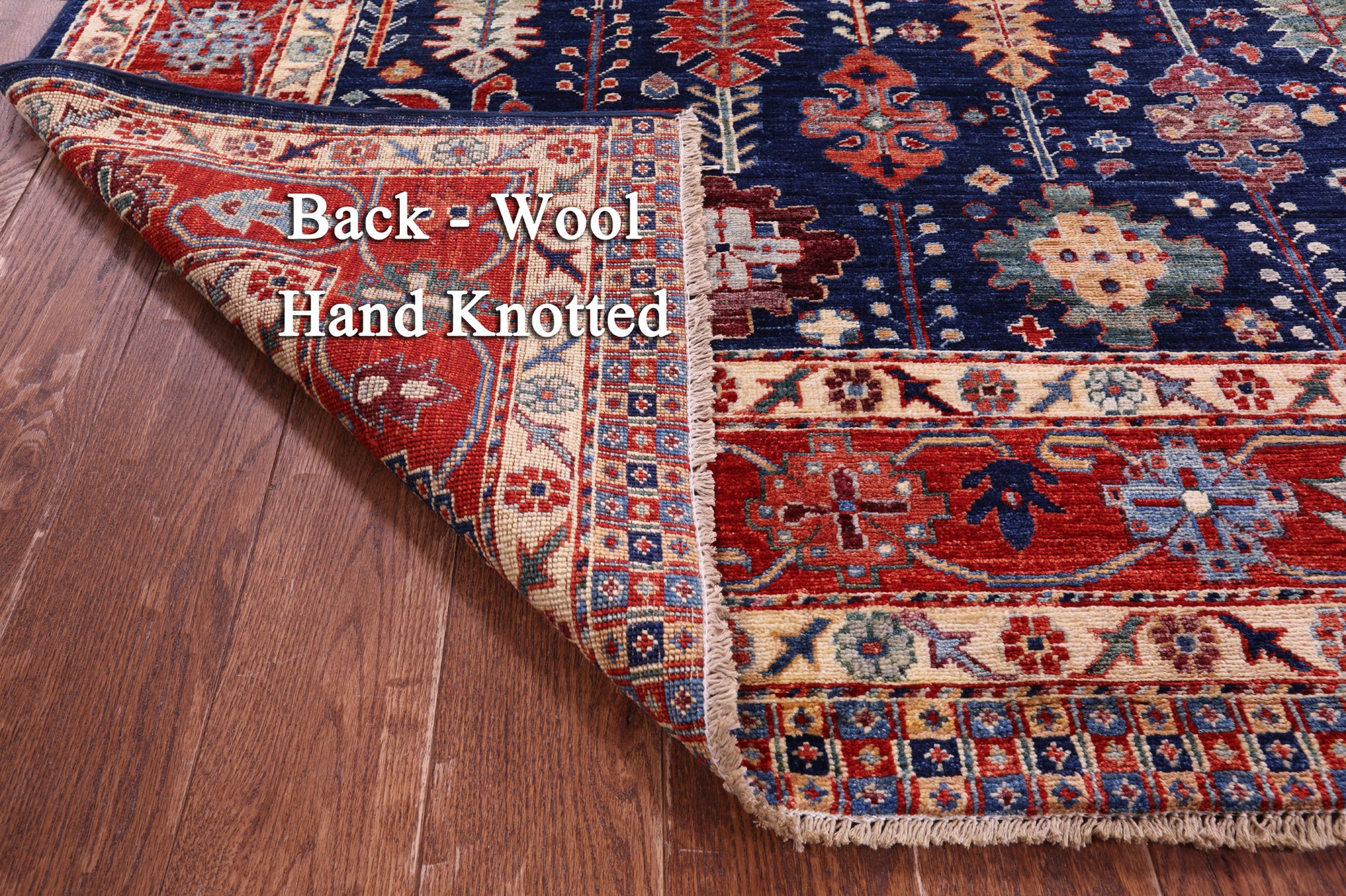 Persian Fine Serapi Handmade Wool Rug - 8' 8" X 11' 11" - Golden Nile