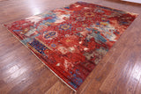 Persian Fine Serapi Handmade Wool Rug - 8' 10" X 12' 0" - Golden Nile