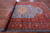 Persian Fine Serapi Hand Knotted Wool Rug - 8' 10" X 11' 6" - Golden Nile