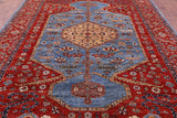 Persian Fine Serapi Hand Knotted Wool Rug - 8' 10" X 11' 6" - Golden Nile