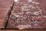 Persian Fine Serapi Handmade Wool Rug - 8' 2" X 9' 9" - Golden Nile