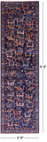 Persian Fine Serapi Hand Knotted Wool Runner Rug - 2' 9" X 9' 8" - Golden Nile