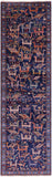 Persian Fine Serapi Hand Knotted Wool Runner Rug - 2' 9" X 9' 8" - Golden Nile