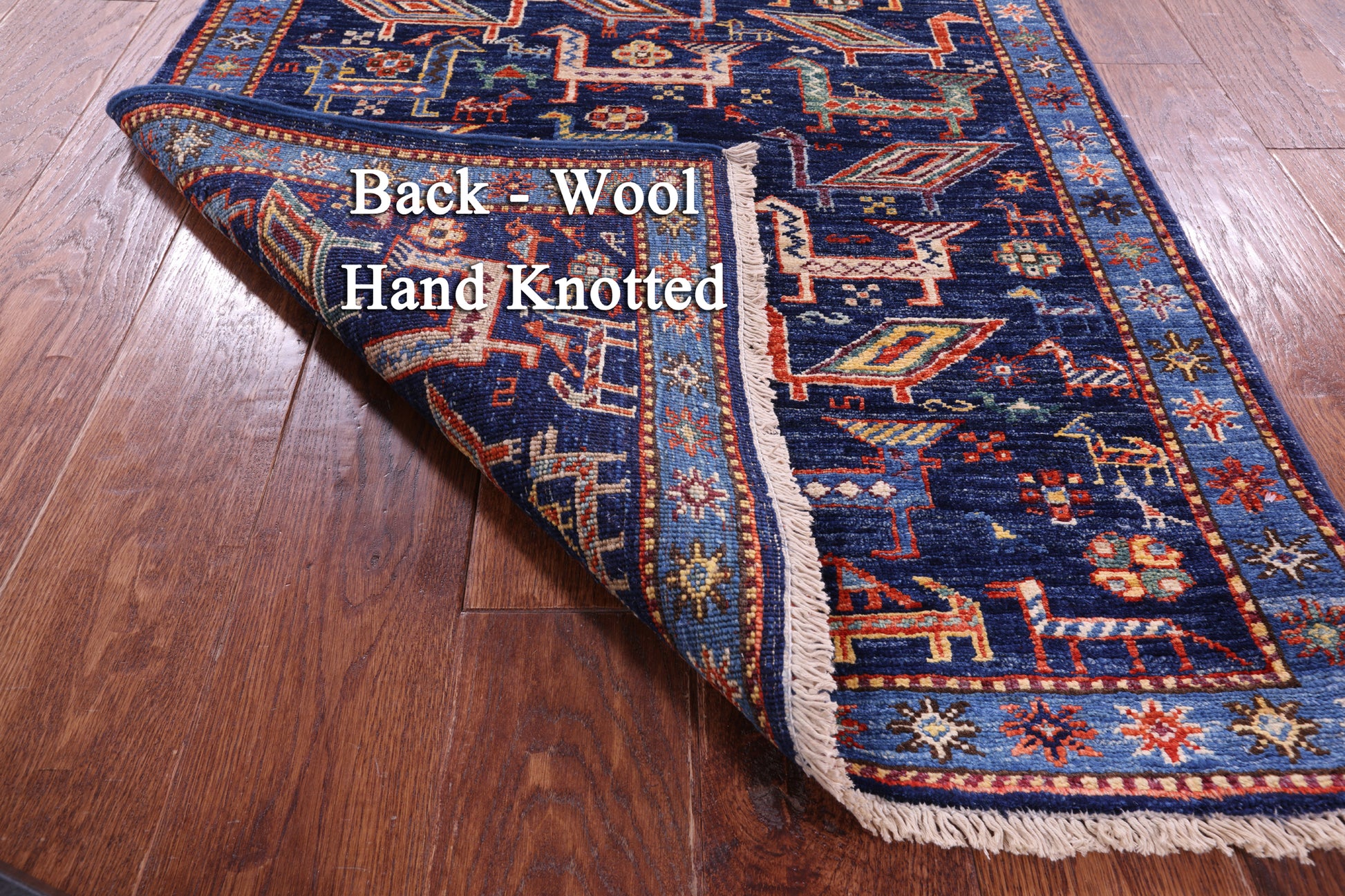 Persian Fine Serapi Hand Knotted Wool Runner Rug - 2' 9" X 9' 8" - Golden Nile
