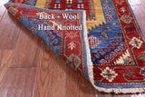 Blue Persian Fine Serapi Handmade Wool Runner Rug - 2' 7" X 19' 3" - Golden Nile