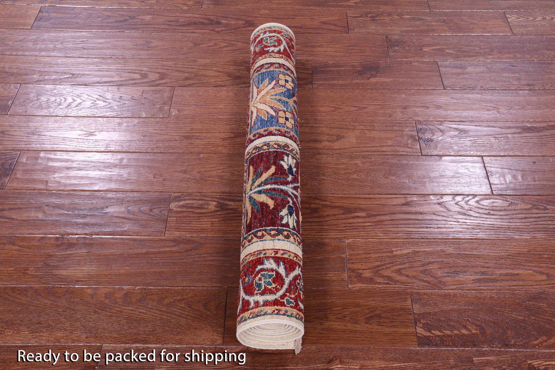 Garden Design Persian Handmade Wool Rug - 2' 11" X 5' 10" - Golden Nile