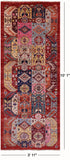 Persian Fine Serapi Hand Knotted Wool Runner Rug - 3' 11" X 10' 1" - Golden Nile