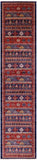 Tribal Persian Gabbeh Hand Knotted Wool Runner Rug - 4' 1" X 17' 9" - Golden Nile