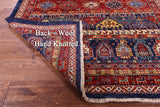 Tribal Persian Gabbeh Hand Knotted Wool Runner Rug - 4' 1" X 17' 9" - Golden Nile