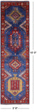 Persian Fine Serapi Handmade Wool Runner Rug - 2' 9" X 10' 0" - Golden Nile