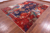 Persian Fine Serapi Hand Knotted Wool Rug - 9' 0" X 11' 10" - Golden Nile
