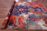 Persian Fine Serapi Hand Knotted Wool Rug - 9' 0" X 11' 10" - Golden Nile