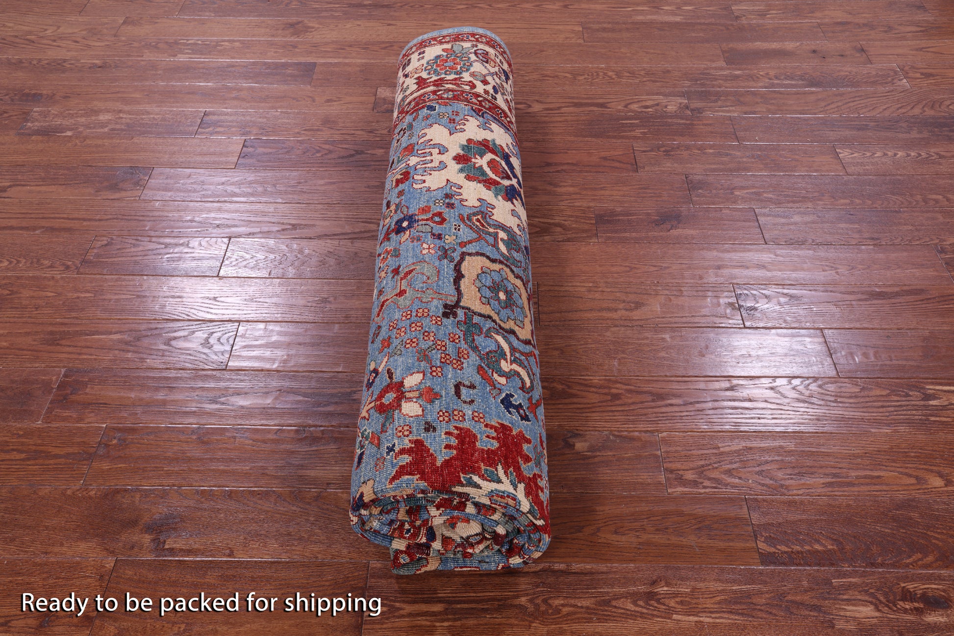 Persian Fine Serapi Handmade Wool Rug - 8' 11" X 11' 11" - Golden Nile