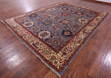 Persian Fine Serapi Handmade Wool Rug - 8' 11" X 11' 11" - Golden Nile