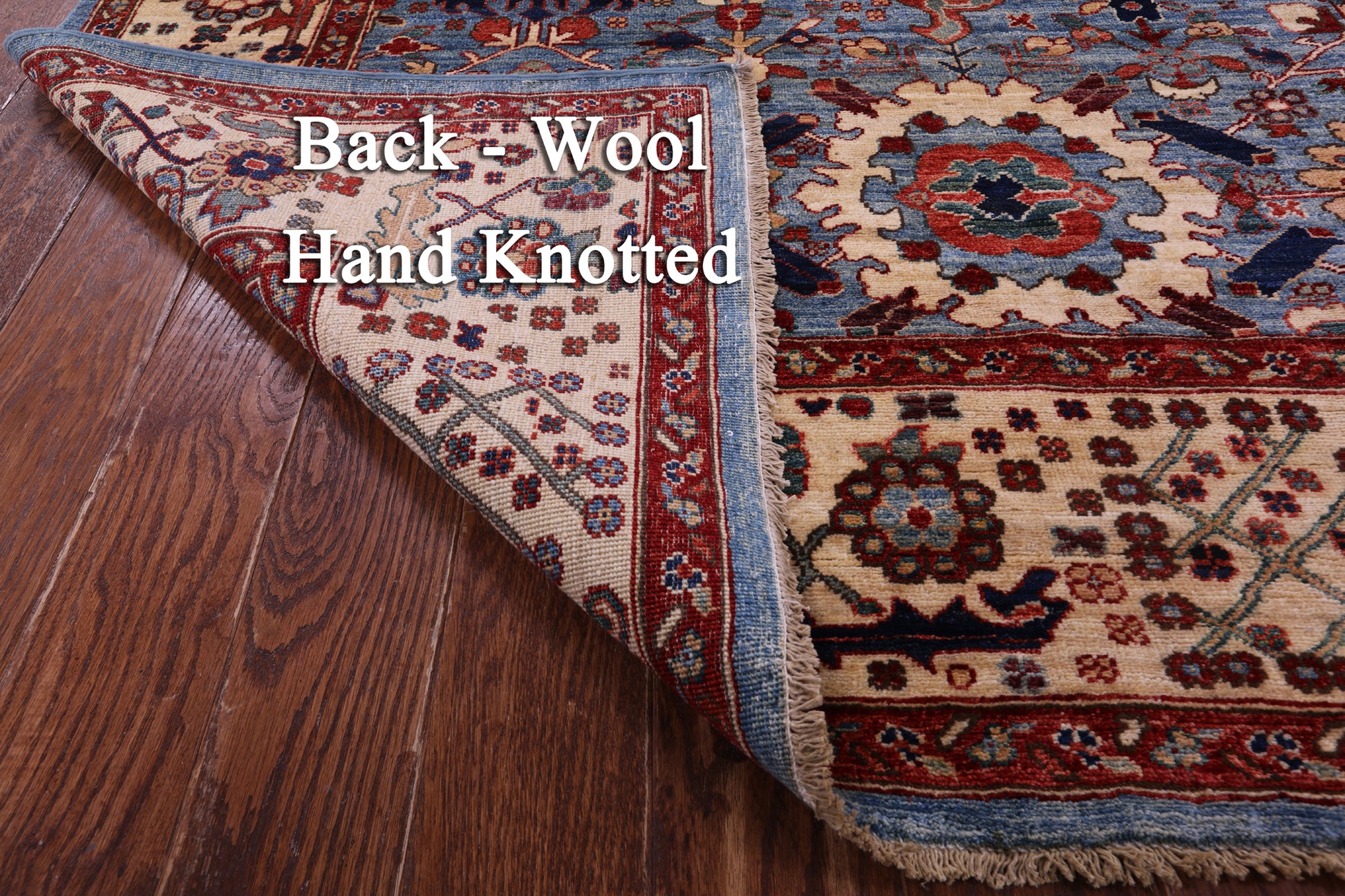 Persian Fine Serapi Handmade Wool Rug - 8' 11" X 11' 11" - Golden Nile