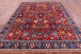 Persian Fine Serapi Hand Knotted Wool Rug - 8' 2" X 9' 10" - Golden Nile