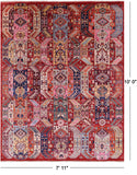 Persian Fine Serapi Hand Knotted Wool Rug - 7' 11" X 10' 0" - Golden Nile