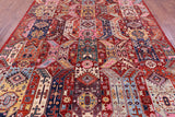 Persian Fine Serapi Hand Knotted Wool Rug - 7' 11" X 10' 0" - Golden Nile