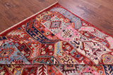 Persian Fine Serapi Hand Knotted Wool Rug - 7' 11" X 10' 0" - Golden Nile