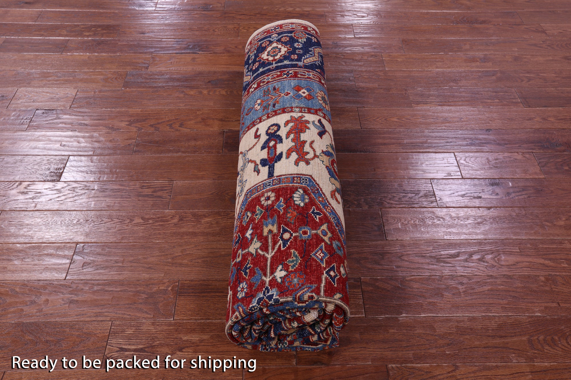 Persian Fine Serapi Handmade Wool Rug - 8' 2" X 10' 1" - Golden Nile