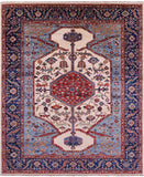 Persian Fine Serapi Handmade Wool Rug - 8' 2" X 10' 1" - Golden Nile