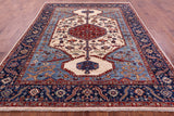 Persian Fine Serapi Handmade Wool Rug - 8' 2" X 10' 1" - Golden Nile