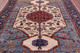 Persian Fine Serapi Handmade Wool Rug - 8' 2" X 10' 1" - Golden Nile