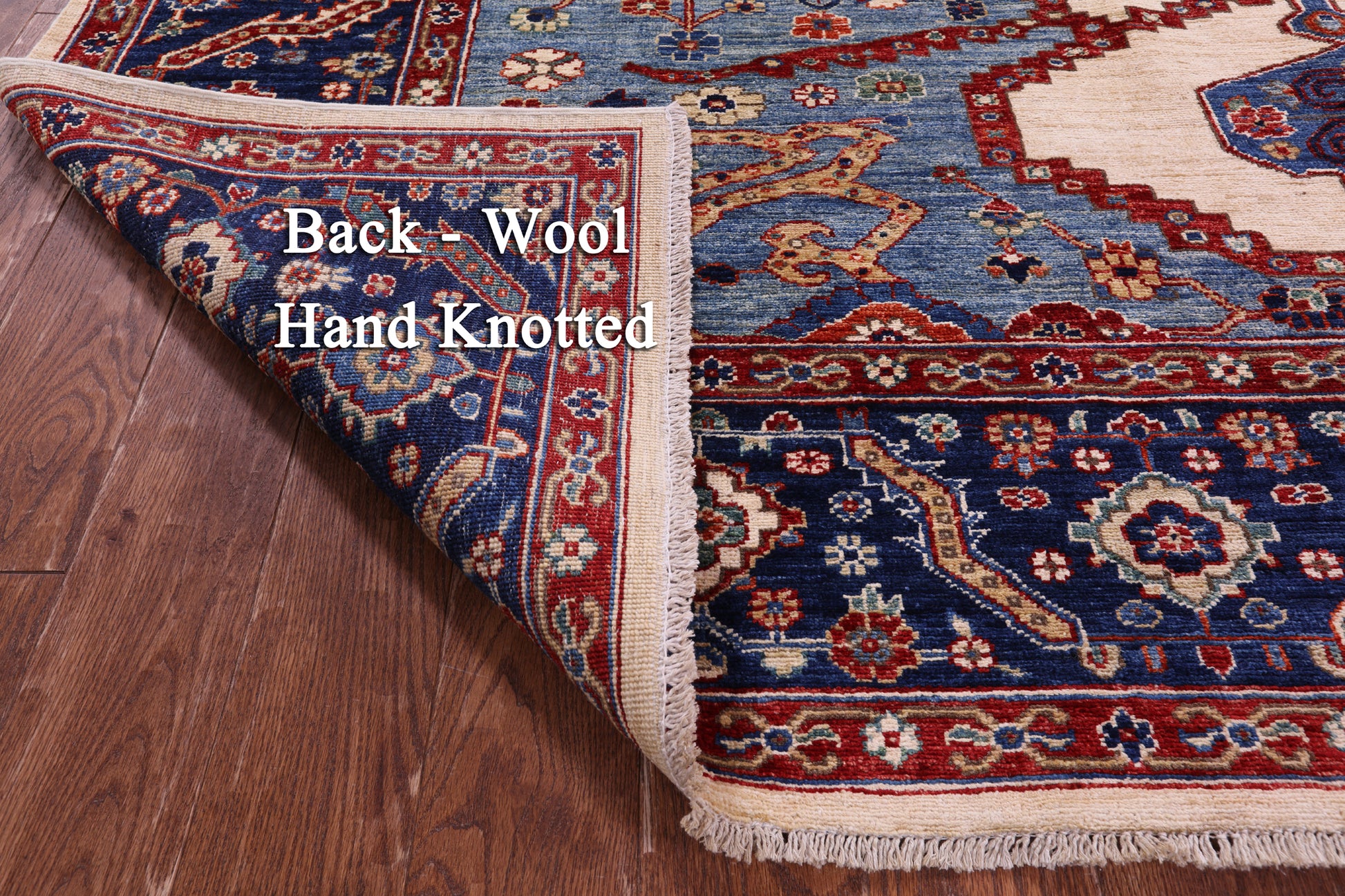 Persian Fine Serapi Handmade Wool Rug - 8' 2" X 10' 1" - Golden Nile