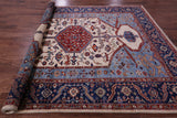Persian Fine Serapi Handmade Wool Rug - 8' 2" X 10' 1" - Golden Nile