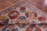 Turkmen Ersari Hand Knotted Wool Rug - 8' 1" X 11' 4" - Golden Nile