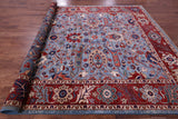 Persian Fine Serapi Handmade Wool Rug - 8' 10" X 12' 1" - Golden Nile