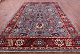 Persian Fine Serapi Handmade Wool Rug - 8' 10" X 12' 1" - Golden Nile