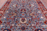 Persian Fine Serapi Handmade Wool Rug - 8' 10" X 12' 1" - Golden Nile