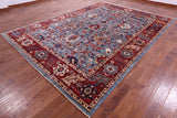 Persian Fine Serapi Handmade Wool Rug - 8' 10" X 12' 1" - Golden Nile