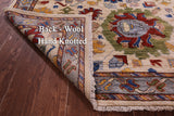Persian Fine Serapi Handmade Wool Rug - 9' 0" X 11' 8" - Golden Nile