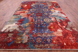 Persian Fine Serapi Hand Knotted Wool Rug - 8' 9" X 12' 0" - Golden Nile