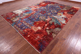 Persian Fine Serapi Hand Knotted Wool Rug - 8' 9" X 12' 0" - Golden Nile