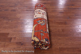 Persian Fine Serapi Hand Knotted Wool Rug - 9' 0" X 11' 9" - Golden Nile