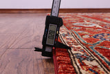 Persian Fine Serapi Hand Knotted Wool Rug - 9' 0" X 11' 9" - Golden Nile