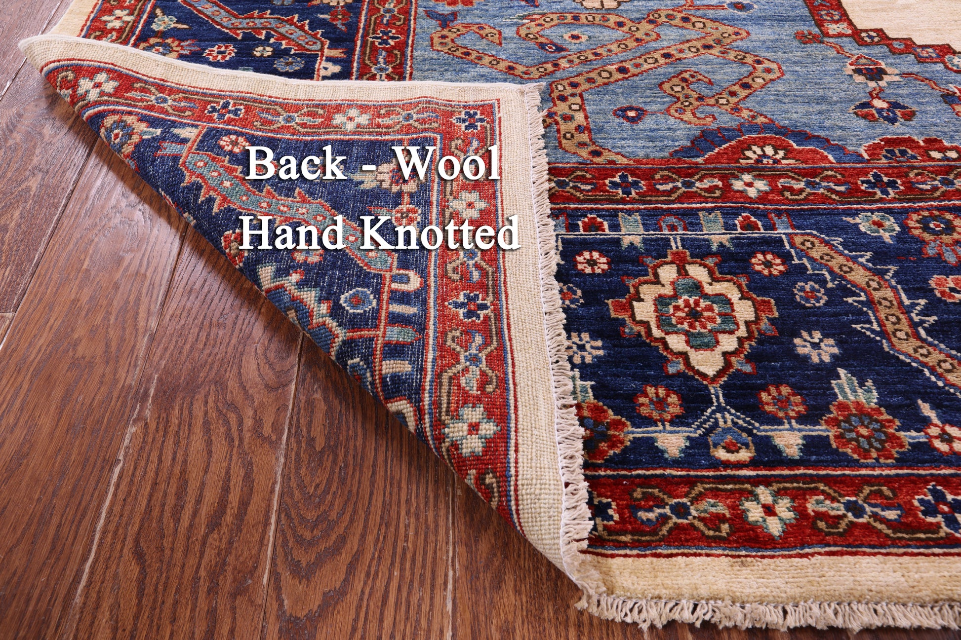 Persian Fine Serapi Hand Knotted Wool Rug - 8' 11" X 12' 0" - Golden Nile