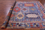 Persian Fine Serapi Hand Knotted Wool Rug - 8' 3" X 9' 9" - Golden Nile