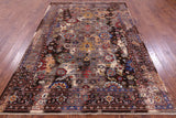Persian Fine Serapi Hand Knotted Wool Rug - 6' 0" X 9' 0" - Golden Nile