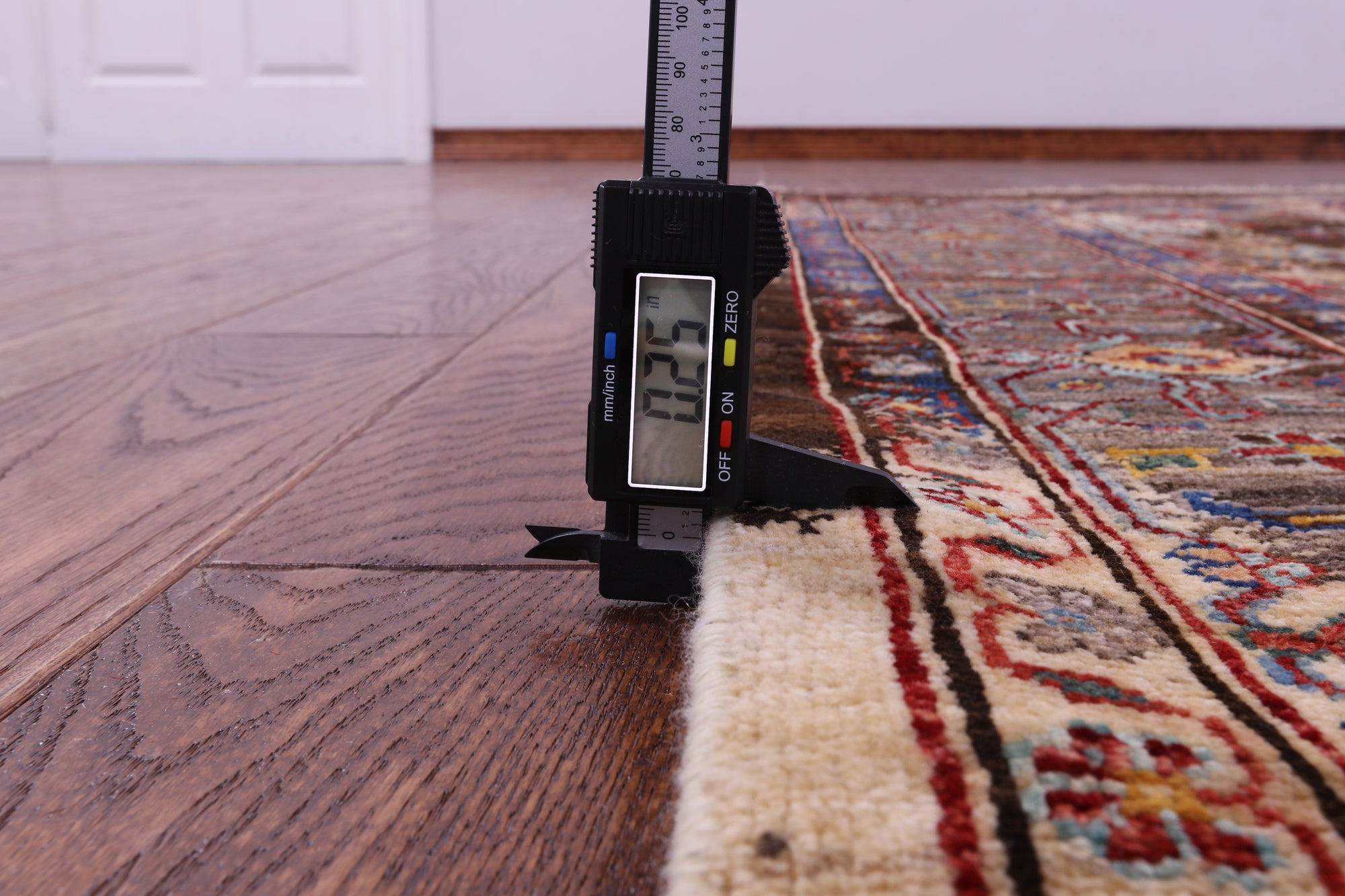 Persian Fine Serapi Hand Knotted Wool Rug - 6' 0" X 9' 0" - Golden Nile