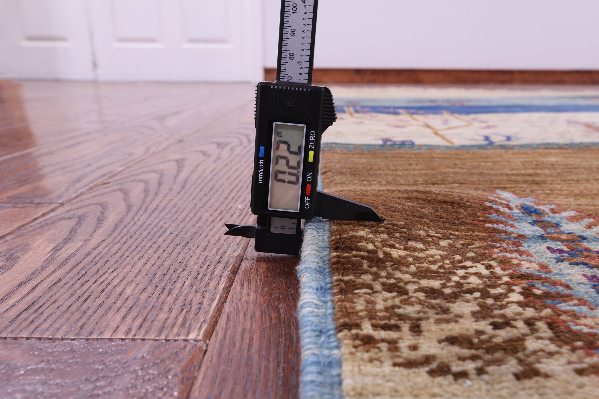 Tribal Persian Gabbeh Hand Knotted Wool Rug - 9' 1" X 11' 9" - Golden Nile