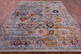 Persian Fine Serapi Hand Knotted Wool Rug - 8' 0" X 9' 8" - Golden Nile