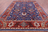 Persian Fine Serapi Hand Knotted Wool Rug - 8' 11" X 12' 0" - Golden Nile
