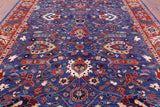 Persian Fine Serapi Hand Knotted Wool Rug - 8' 11" X 12' 0" - Golden Nile